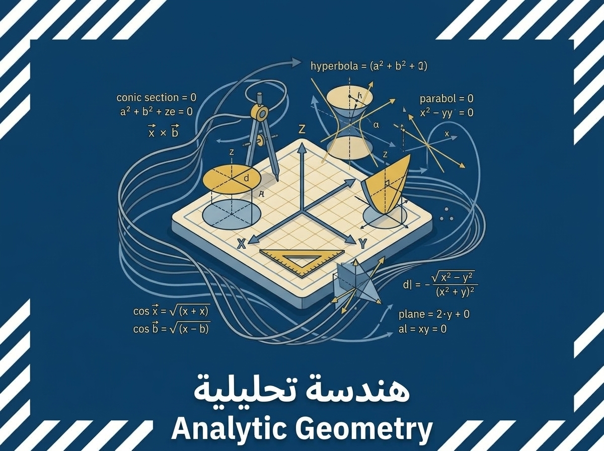 هندسة تحليلية (ANYLATIC GEOMETRY)